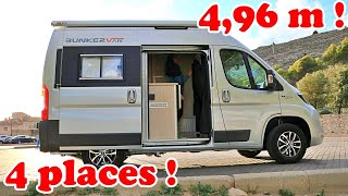 Bunkervan Urban  un minuscule fourgon de 496 m pour 4 personnes [upl. by Naenaj]