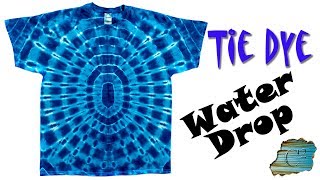 3509 Water Drop TShirt  HowTo Tie Dye Liquid [upl. by Yukio245]