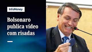 Bolsonaro publica vídeo com risadas após relatório da PF [upl. by Reisinger]