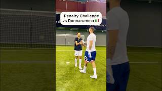 Penalty Challenge 🤝 Donnarumma 🇮🇹😳 itlay penalty patrickbfree shorts youtube viral trend [upl. by Halstead]