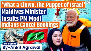 Maldives Minister Tweet on India Insults PM Modi  Why Many Indians Are Boycotting Maldives [upl. by Noiraa]