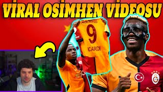 HYPE VİRAL OLAN OSİMHEN VİDEOSUNU İZLİYOR  Hype Osimhen Tepki [upl. by Olen]