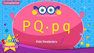 Kids vocabulary compilation  Words starting with P p Q q  Learn English for kids [upl. by Asilegna464]