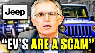 HUGE NEWS Jeep CEO Shocking WARNING To All EV Car Makers [upl. by Eellac357]