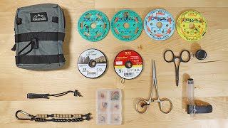 Whats in My Tenkara Pouch Ultralight Fly Fishing Setup [upl. by Baynebridge]