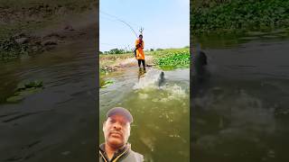 Unique Hook Fishing Video 🎣🎣 NewMethod  Fish Catching from the pondusing kurkure fishingmethods [upl. by Verlee596]