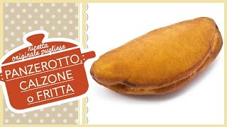 PANZEROTTI PUGLIESI  calzone  fritta  ricetta originale perfetta [upl. by Conard]