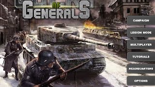 Glory of Generals walkthrough  North African Allies Operation Compass [upl. by Iran]