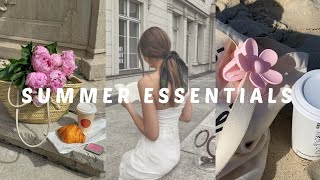 SUMMER ESSENTIALS 💐🏝️☀️👒 [upl. by Atteiluj]