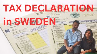 Tax declaration in SwedenExplained Tax declaration form Taxed income Deductions Stock [upl. by Franzoni]