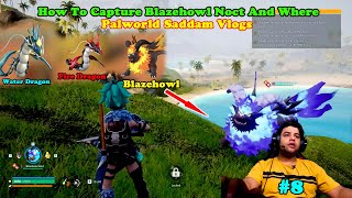 How To Capture Blazehowl Noct And Where  Palworld 8  Saddam Vlogs [upl. by Anirdna]