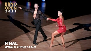 2022 Brno Open  WDSF World Open Latin  Final [upl. by Apps128]