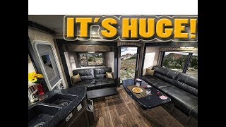 The BIGGEST Slide In Truck Camper EVER  HOST MAMMOTH  TRIPLE POP OUT [upl. by Adiuqram47]