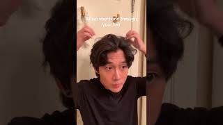 Korean Wolf Cut Hair Tutorial [upl. by Ellehcor768]