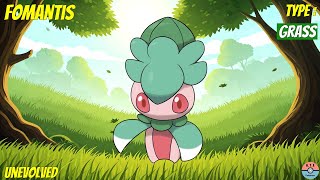 All Evolutions of Fomantis [upl. by Emanuela]