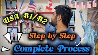 USA Visit Visa  How to Apply Complete Process Step by Step  US VISA Interview Process [upl. by Chapa]