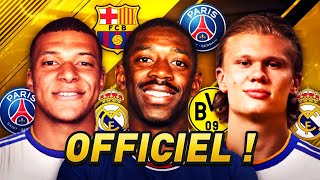 LES NOUVEAUX GROS TRANSFERTS DU MERCATO HIVERNAL 2022 [upl. by Kassandra553]