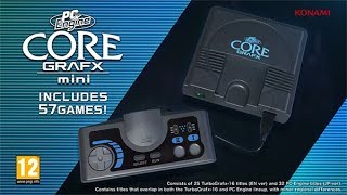 PC Engine Core Grafx mini Features Video [upl. by Euphemie869]