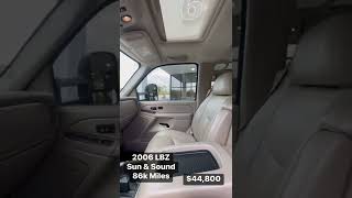 2006 Chevy Silverado 2500 LBZ Duramax with 86k miles [upl. by Keelby603]