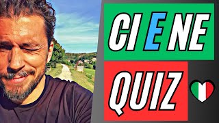 CI e NE italiano particelle test  Learn italian imparare italiano quiz [upl. by Gris]