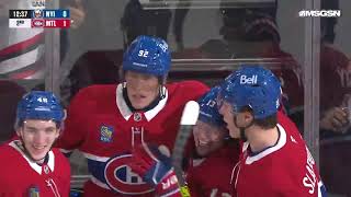 PATRIK LAINE SCORES HIS FIRST GOAL AS A HAB [upl. by Kathryn]