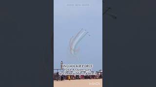 Chennai AIR SHOW Chennai Marina beach status 04102024 iafplane iaf2024 chennai [upl. by Angelina807]