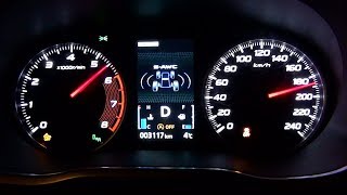 2018 Mitsubishi Eclipse Cross 15 MIVEC 163KM CVT 4WD  acceleration 0180 kmh [upl. by Auston]