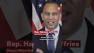 Schumer And Jeffries Strongly Endorse Kamala Harris [upl. by Yllut]