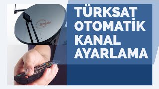 Türksat Otomatik Kanal Arama Frekansı Türksat 4A Uydu Ayarlama [upl. by Agathe]