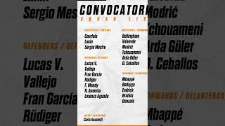 Convocatoria 2024 2025 fifa music realmadrid [upl. by Evante]