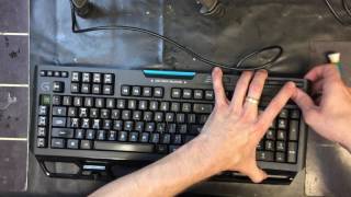 Logitech G910 take apart guide [upl. by Garda911]