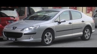 Как заменить воздушный фильтр салонный фильтр пыльцы пыли на Peugeot 407 [upl. by Nybor]