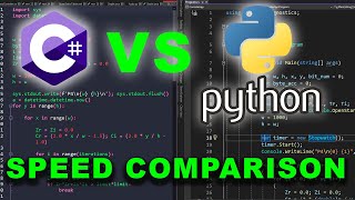 Python VS C Speed Comparison Programming Language Speed Comparison [upl. by Barbour]