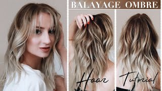 BALAYAGE OMBRÉ Haare selber färben [upl. by Eatnahs]