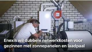 Dubbele netwerkkosten bij zonnepanelen en laadpaal [upl. by Ekusoyr]