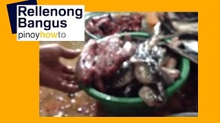 Stuffed Fish Recipe Rellenong Bangus – How to Separate skin from its meat in 30 sec  Pinoy How To [upl. by Hamaso739]