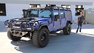 H1 Alpha Hummer with the NEW Full Size 6 passenger seating [upl. by Amend]