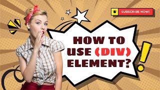 How to use Div Element  HTML Tutorial  Web Development Full Course  The Achievers Campus [upl. by Marra]