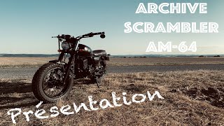 Présentation de lArchive Scrambler AM64 125cc [upl. by Oiralih]