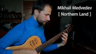 Ambient Guitar Northern Land Godin Steel SA Fishman Aura Spectrum Strymon BigSky [upl. by Adnaluy291]