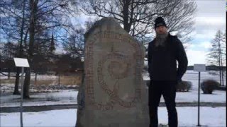 Grimfrost visits the Gripsholm Runestone [upl. by Norahs129]