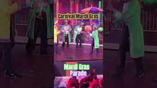 Carnival Mardi Gras Cruise Mardi Gras Parade August 2024 carnivalcruises [upl. by Henka465]