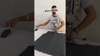 👔SHIRT ✂️ CUTTING 🤟 Bajrang master 🤙viralvideo shortvideo ytshorts [upl. by Mundt]