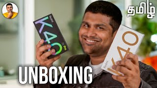 Redmi K40 amp K40 Pro Unboxing  22000க்கு ஃபிலாக் ஷிப் போன் [upl. by Yggam]