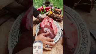 Id tog fogdog dfo food cooking steak outdoorcooking keşfet bushcraft bbq instral seafood [upl. by Ettie]