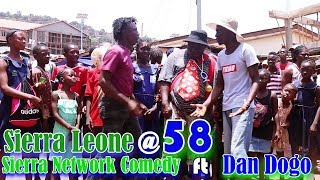 Salone At 58  Sierra Network Comedy ft Dan DoGo  Sierra Leone [upl. by Emmuela]