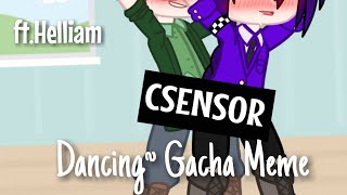 DancingGacha Meme13ftHelliamHenry x William [upl. by Ahsekad351]