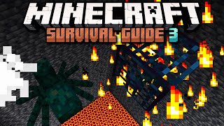 Cave Spider String Farm ▫ Minecraft Survival Guide S3 ▫ Tutorial Lets Play Ep46 [upl. by Rafat]