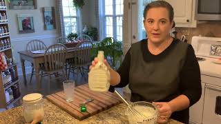 Homemade ranch dressing from our homestead kitchen [upl. by Silado]