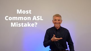 How to Sign quotWelcomequot  One of the most commons MISTAKES in ASL [upl. by Arraeit]